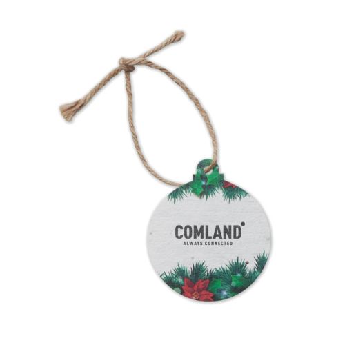 Christmas ornament seed paper - Image 1
